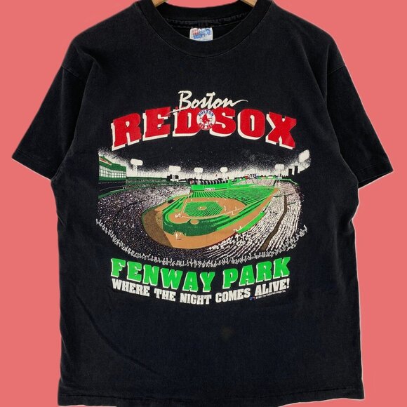 Vtg Boston Red Sox T-shirt , Boston Red Sox Crewneck t-shirt - Picture 1 of 4